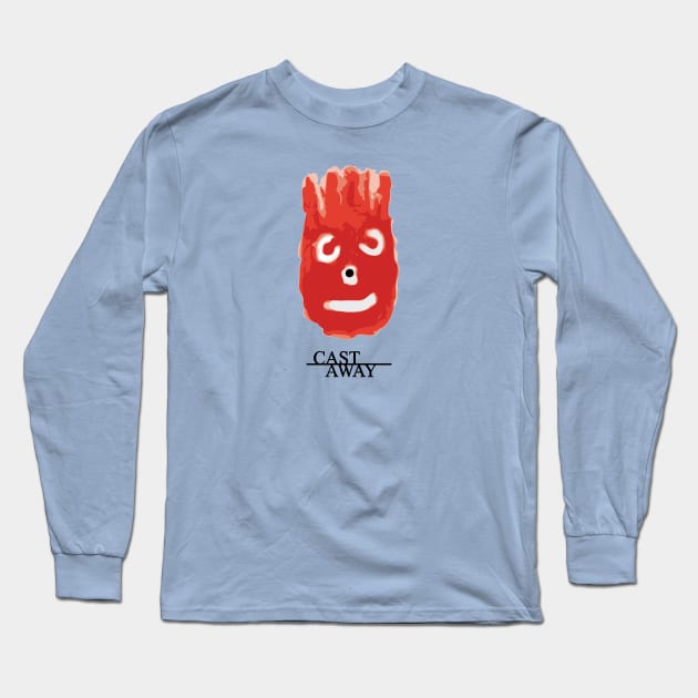 Cast Away Wilson Long Sleeve T-Shirt by priyankajones